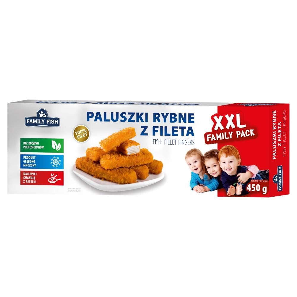 Family Fish Paluszki rybne z fileta 450 g