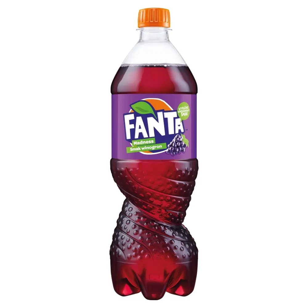 Fanta Madness Napój gazowany smak winogron 850 ml