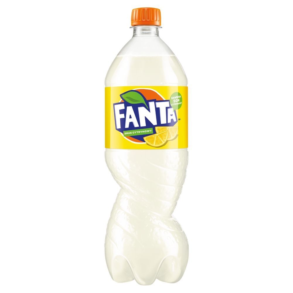 Fanta Smak cytrynowy Napój gazowany 1 l