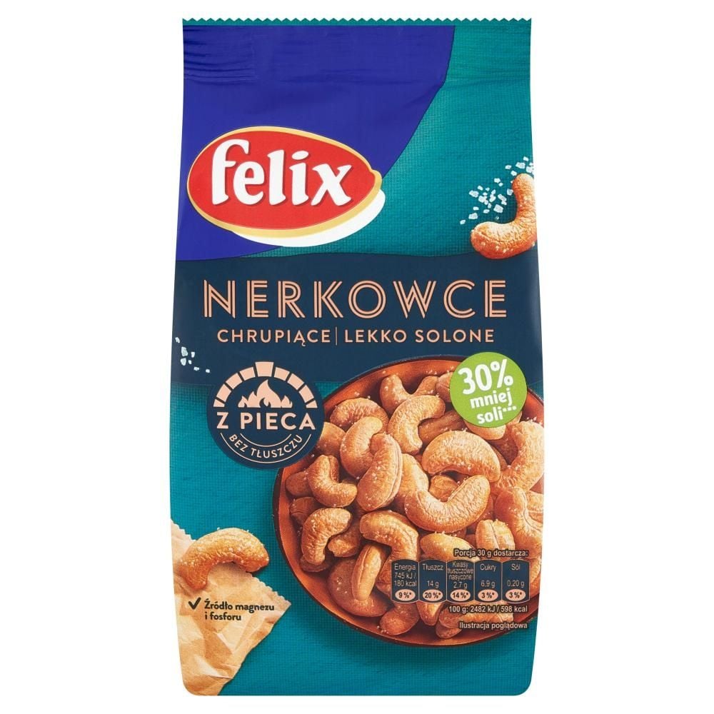 Felix Nerkowce chrupiące lekko solone 220 g