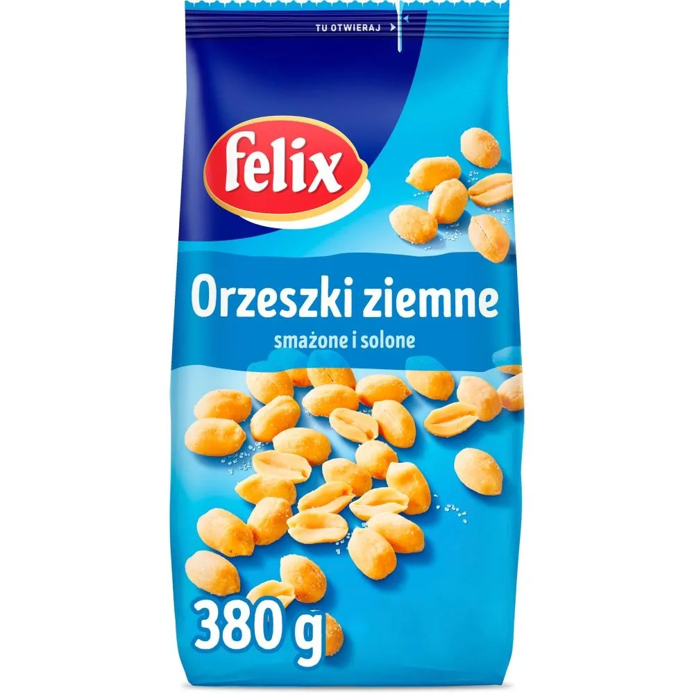 Felix Orzeszki ziemne smażone i solone 380 g