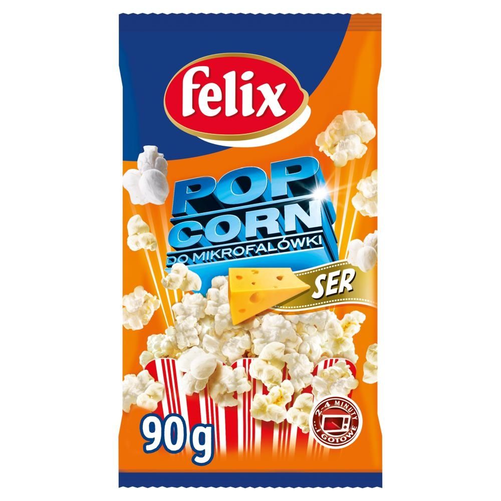 Felix Popcorn o smaku serowym do mikrofalówki 90 g