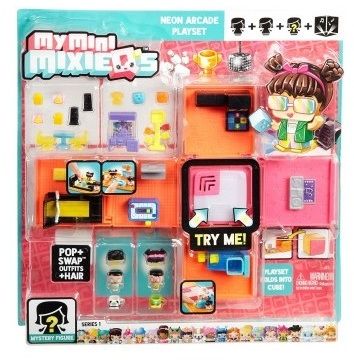 Figurka BRANDED TOYS My Mini MixieQs Neon Arcade Playset