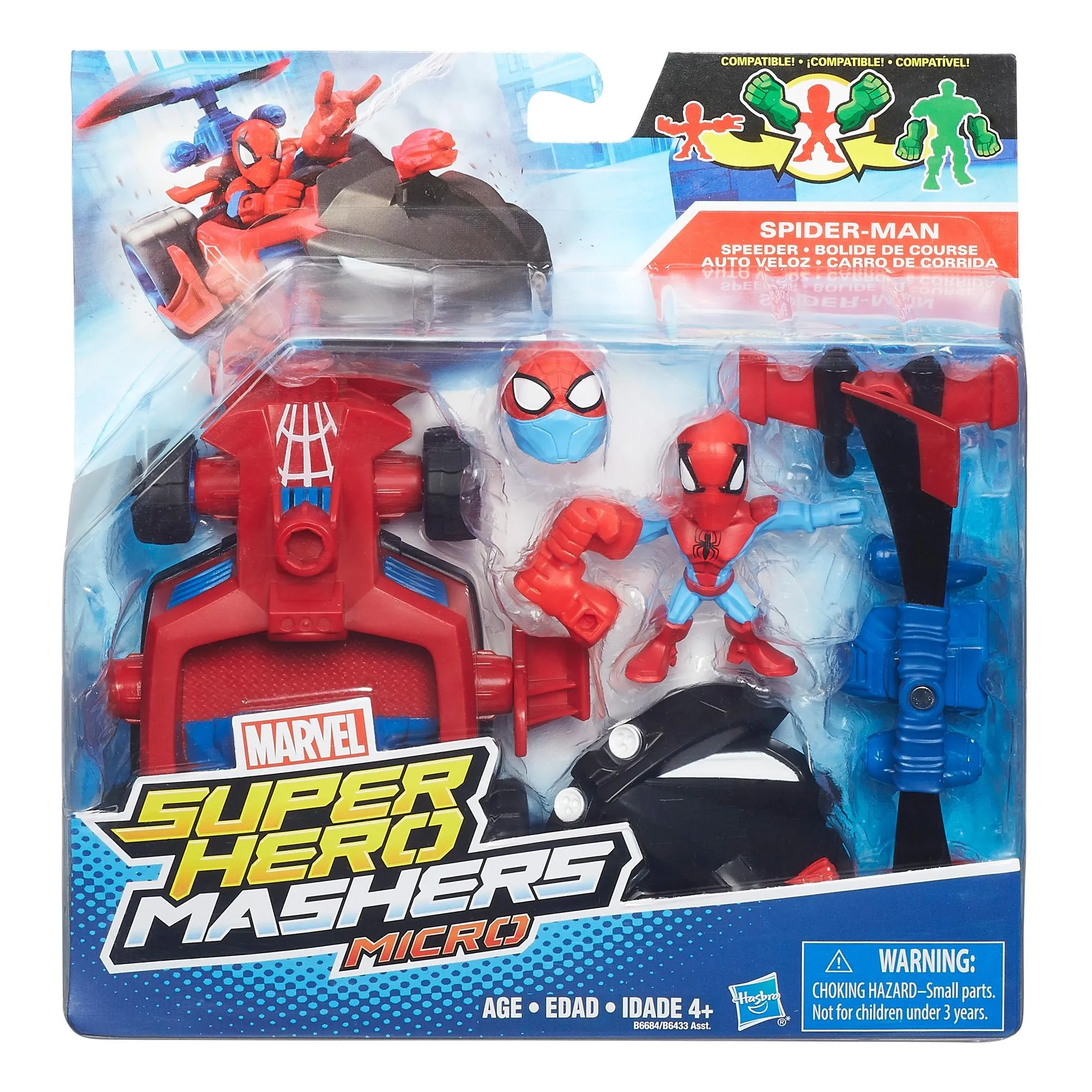 Figurka HASBRO Avengers Hero Mashers Micro SpiderMan