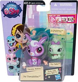 Figurka HASBRO Littlest Pet Shop: Pancakes Walkins + Kip Cantu (Zwierzaki z Akcesoriami) A8431