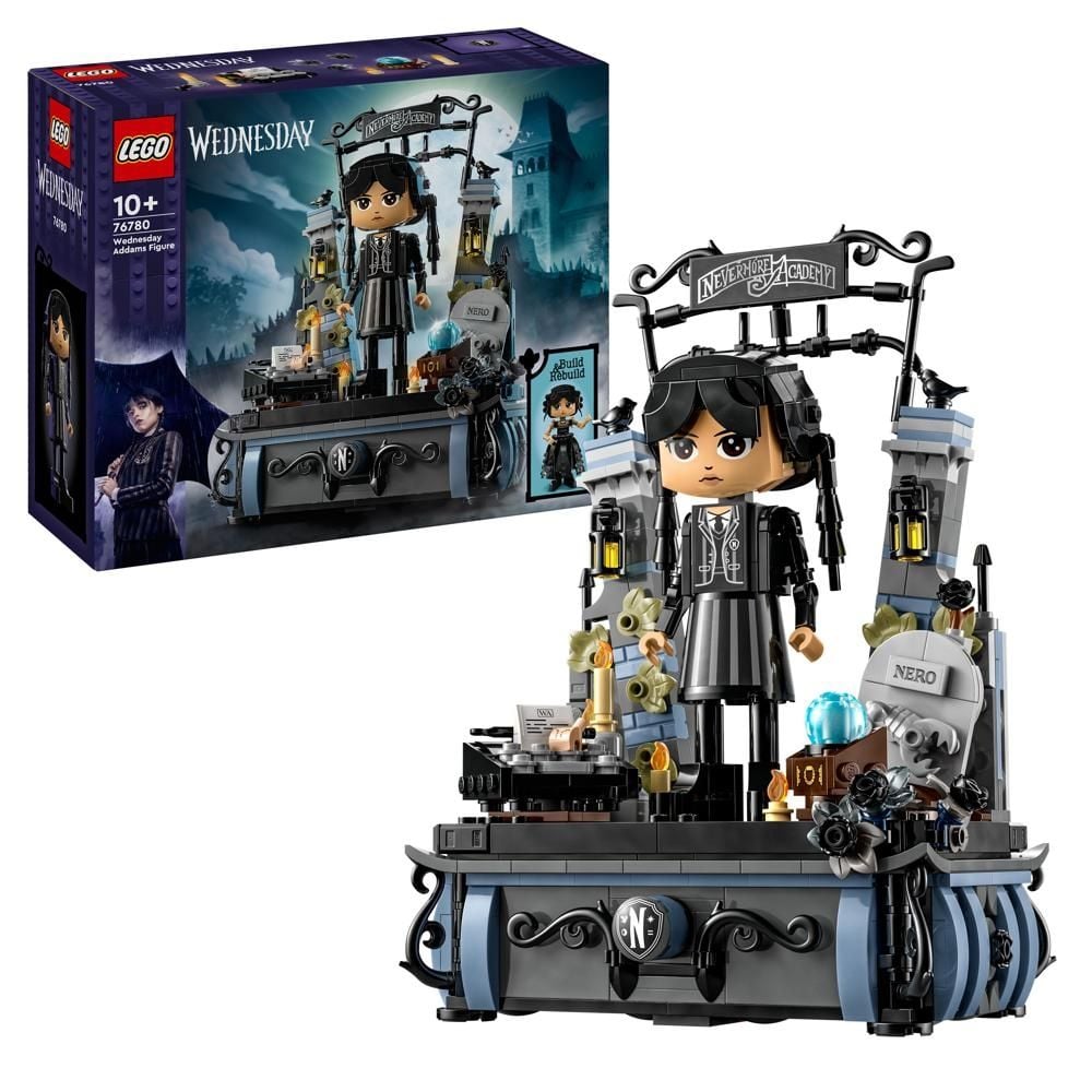 Figurka LEGO® Wednesday: Figurka Wednesday Addams 76780