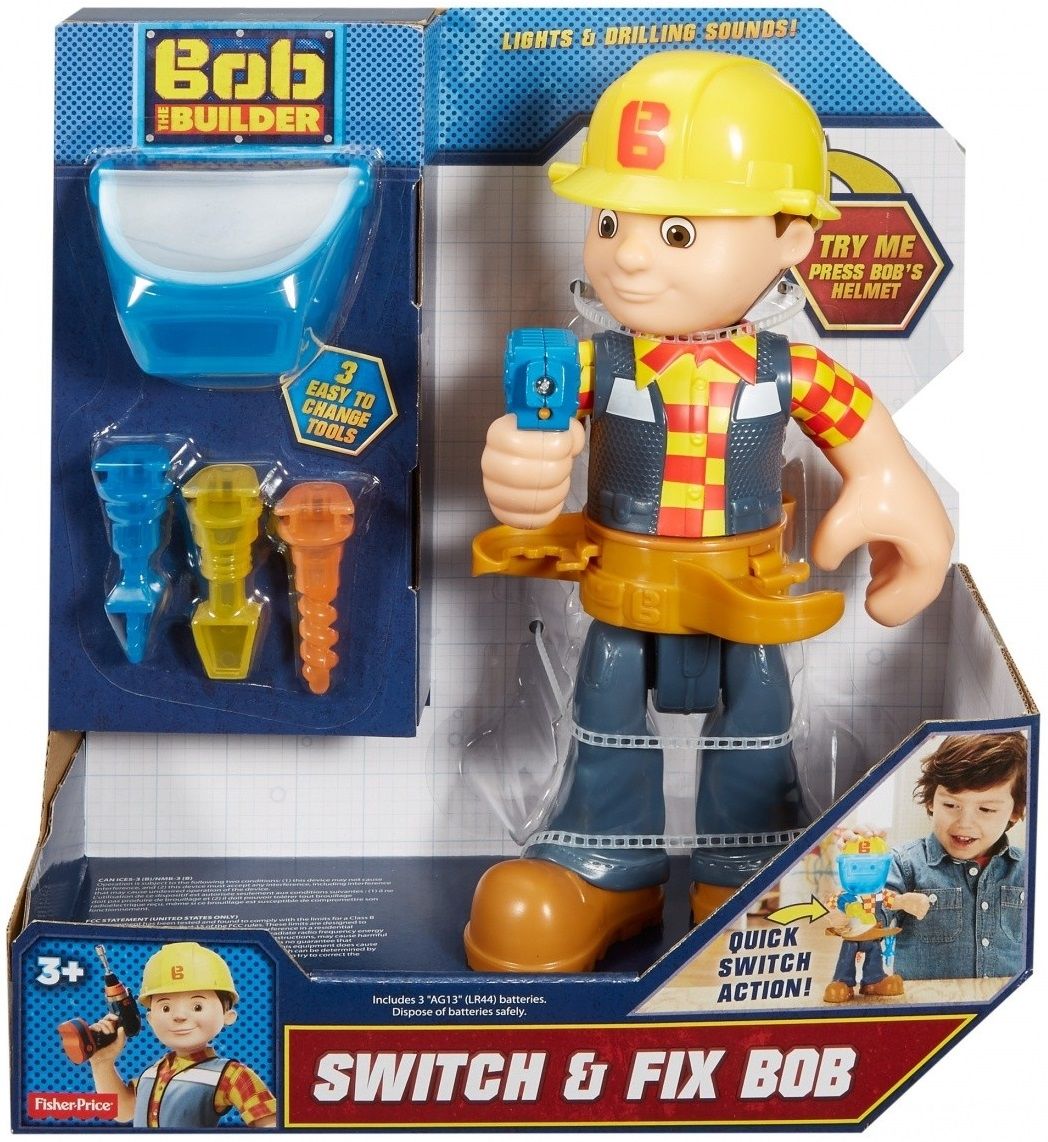 Figurka MATTEL Bob złota rączka FFN18