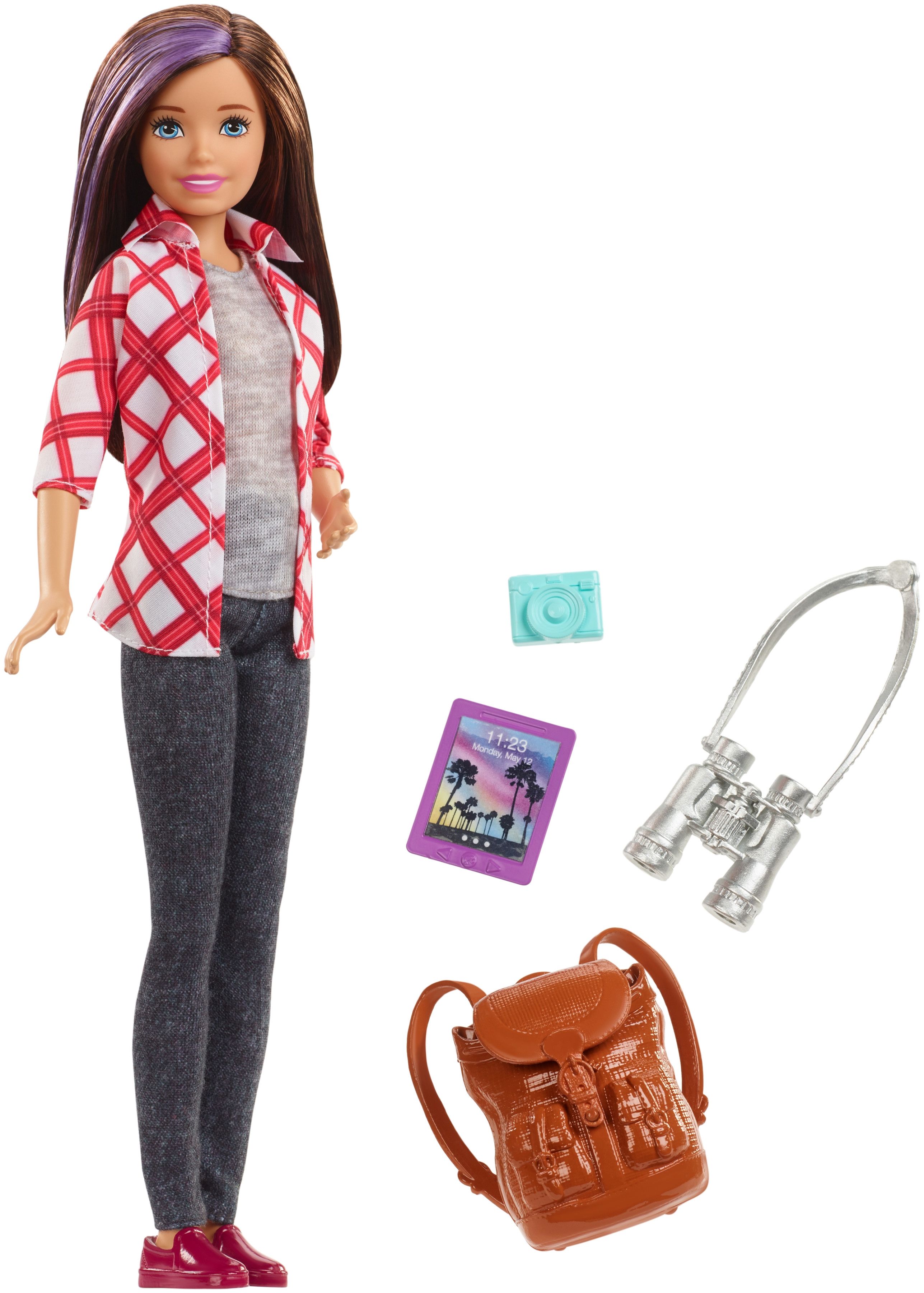 Figurka MATTEL Skipper w podróży FWV17