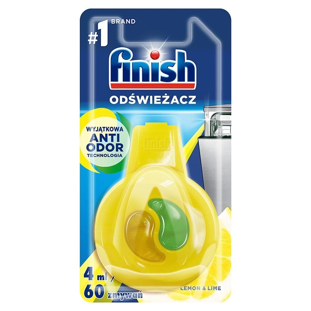 Finish Odświeżacz do zmywarki o zapachu cytryna i limonka 4 ml