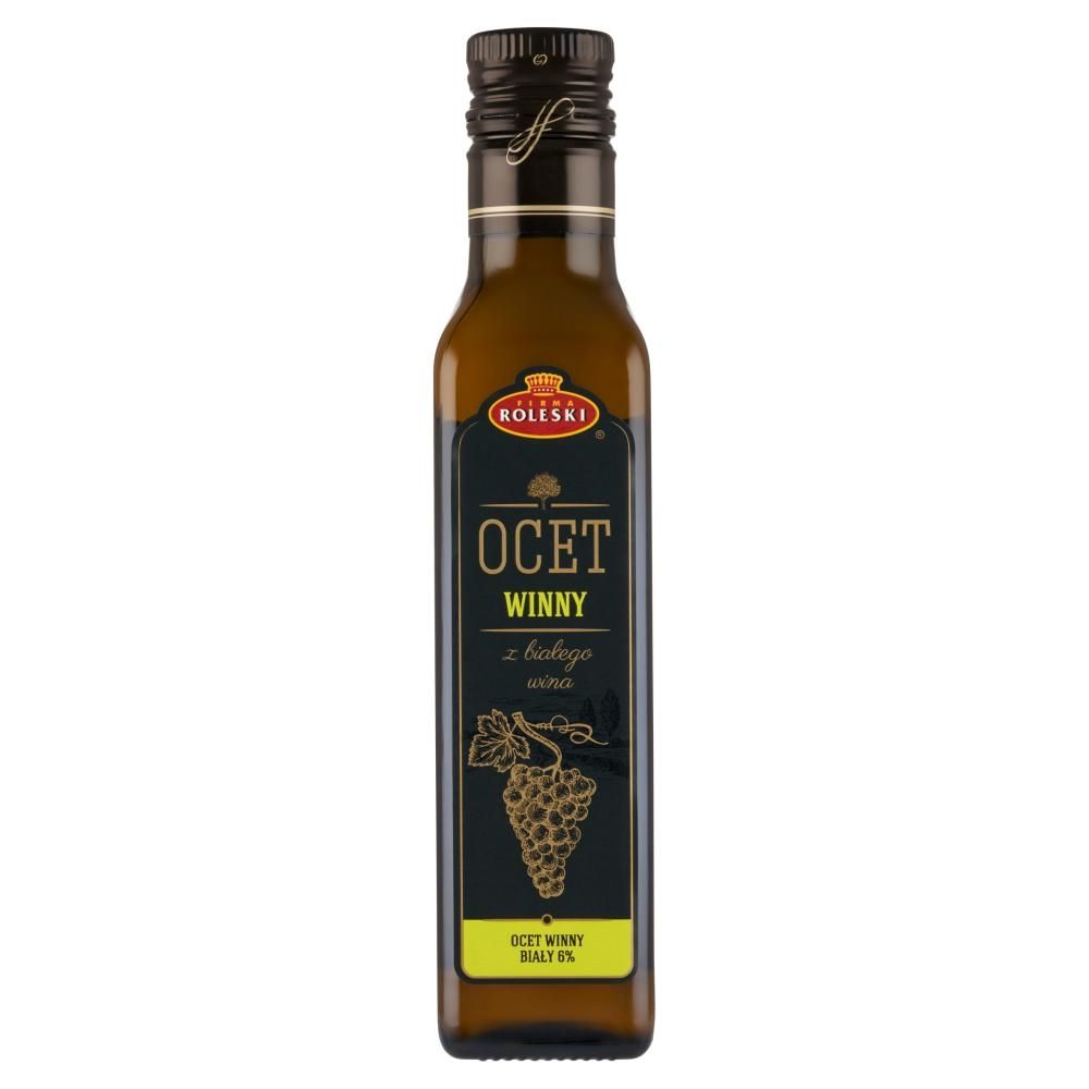 Firma Roleski Ocet winny biały 6 % 250 ml