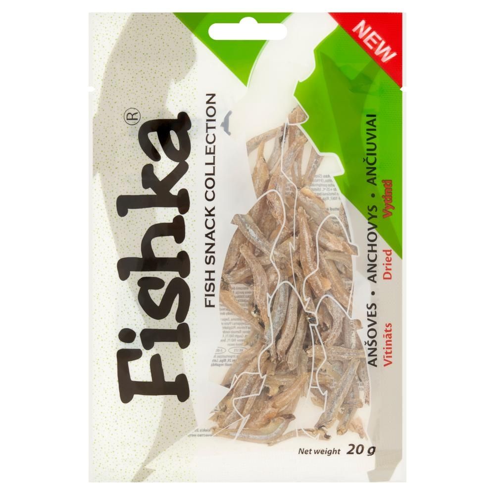 Fishka Anchovies solone suszone 20 g