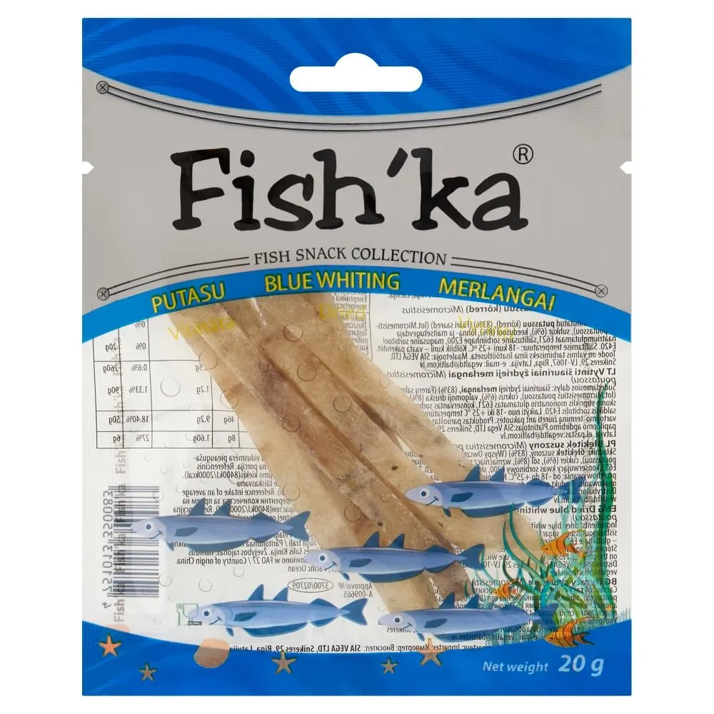 Fish'ka Błękitek suszony 20 g