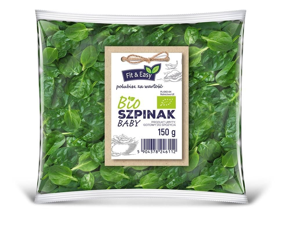 Fit&Easy BIO szpinak BABY 150 g