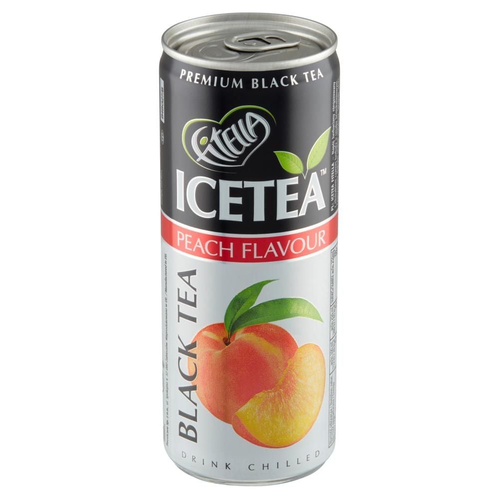 Fitella Ice Tea Napój herbaciany niegazowany o smaku brzoskwiniowym 250 ml