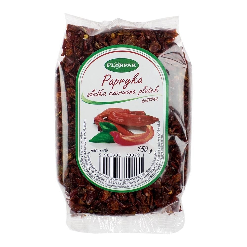 Florpak Papryka słodka czerwona, płatek 150 g