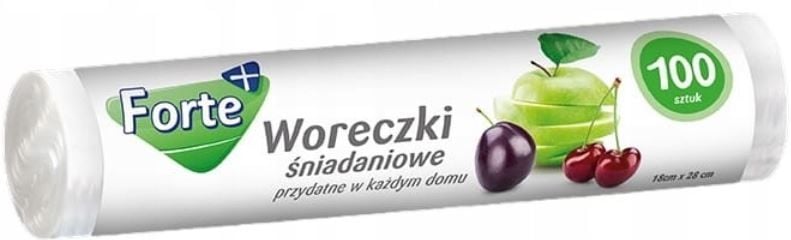 FORTE+ WORECZKI ŚNIADANIOWE 100szt.