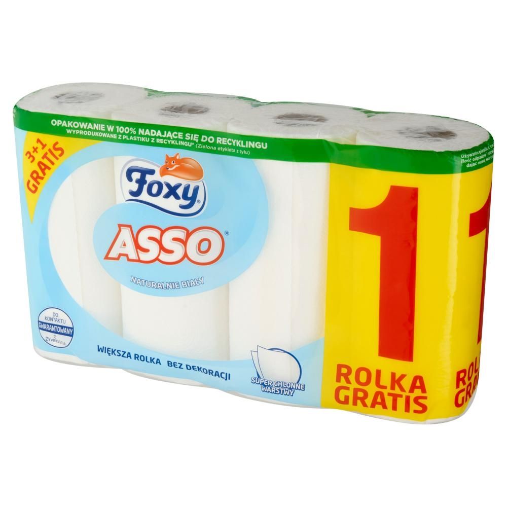 Foxy Asso Ręcznik kuchenny 4 rolki