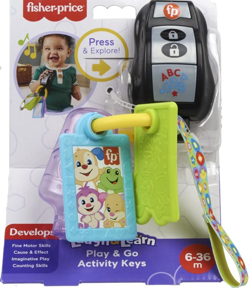 FISHER PRICE LL Edukacyjne kluczyki ABC 123