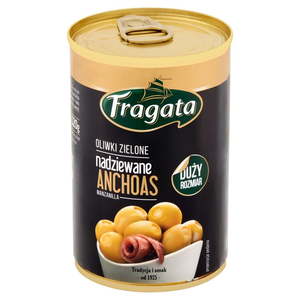 Fragata Oliwki zielone nadziewane anchoas 300 g