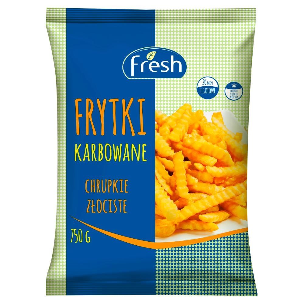 Fresh Frytki karbowane 750 g