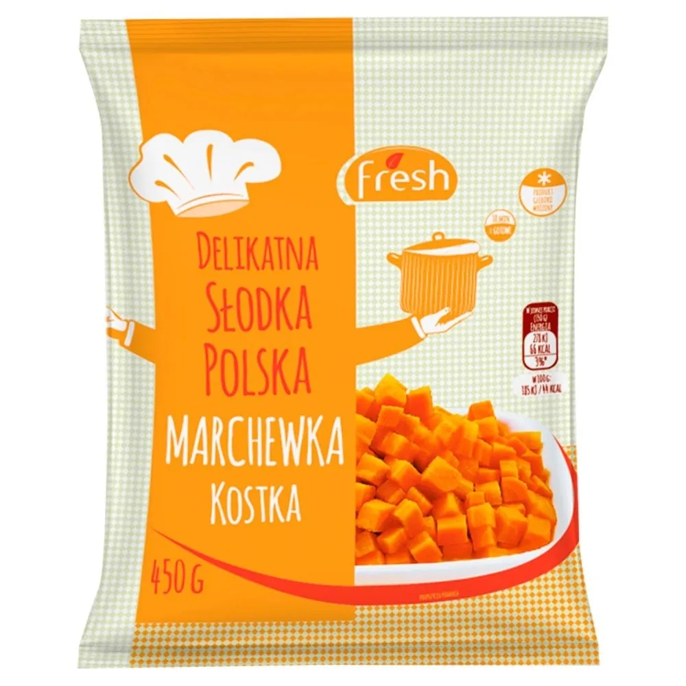 Fresh Marchewka kostka 450 g