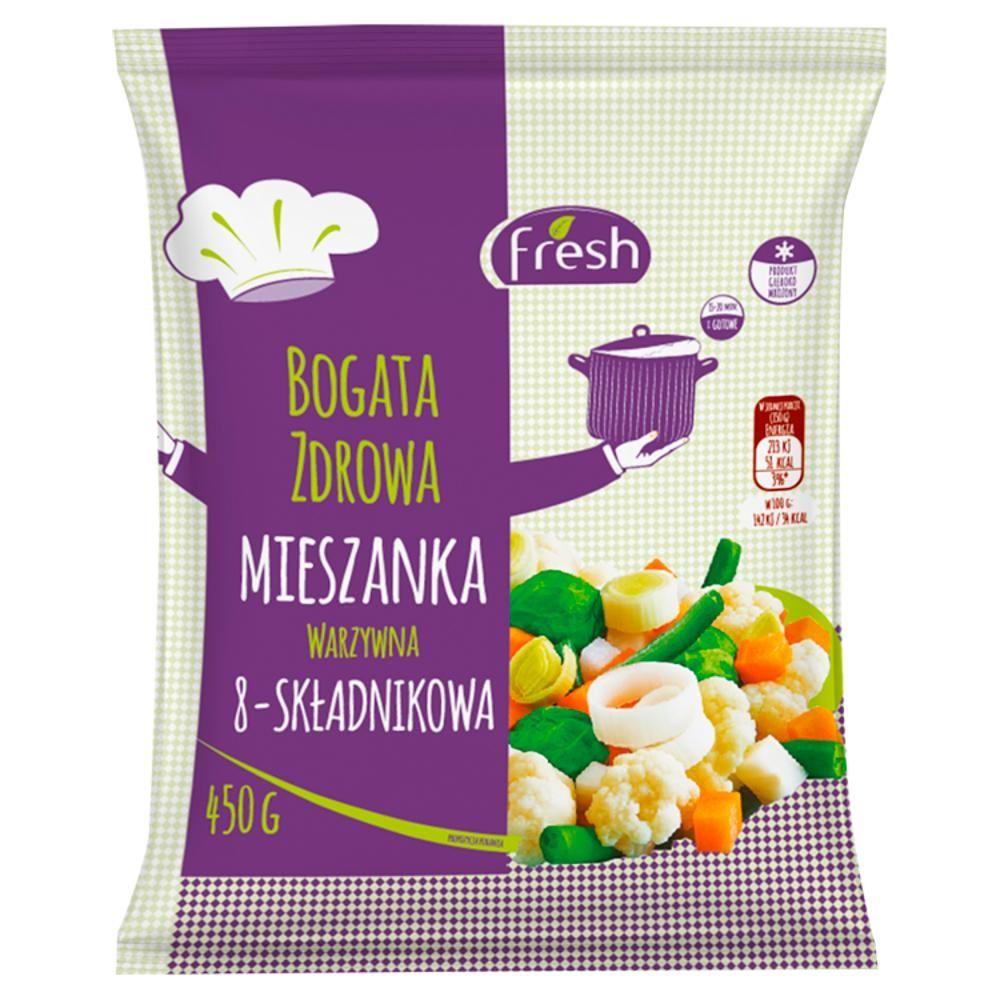 Fresh Mieszanka warzywna 8-składnikowa 450 g