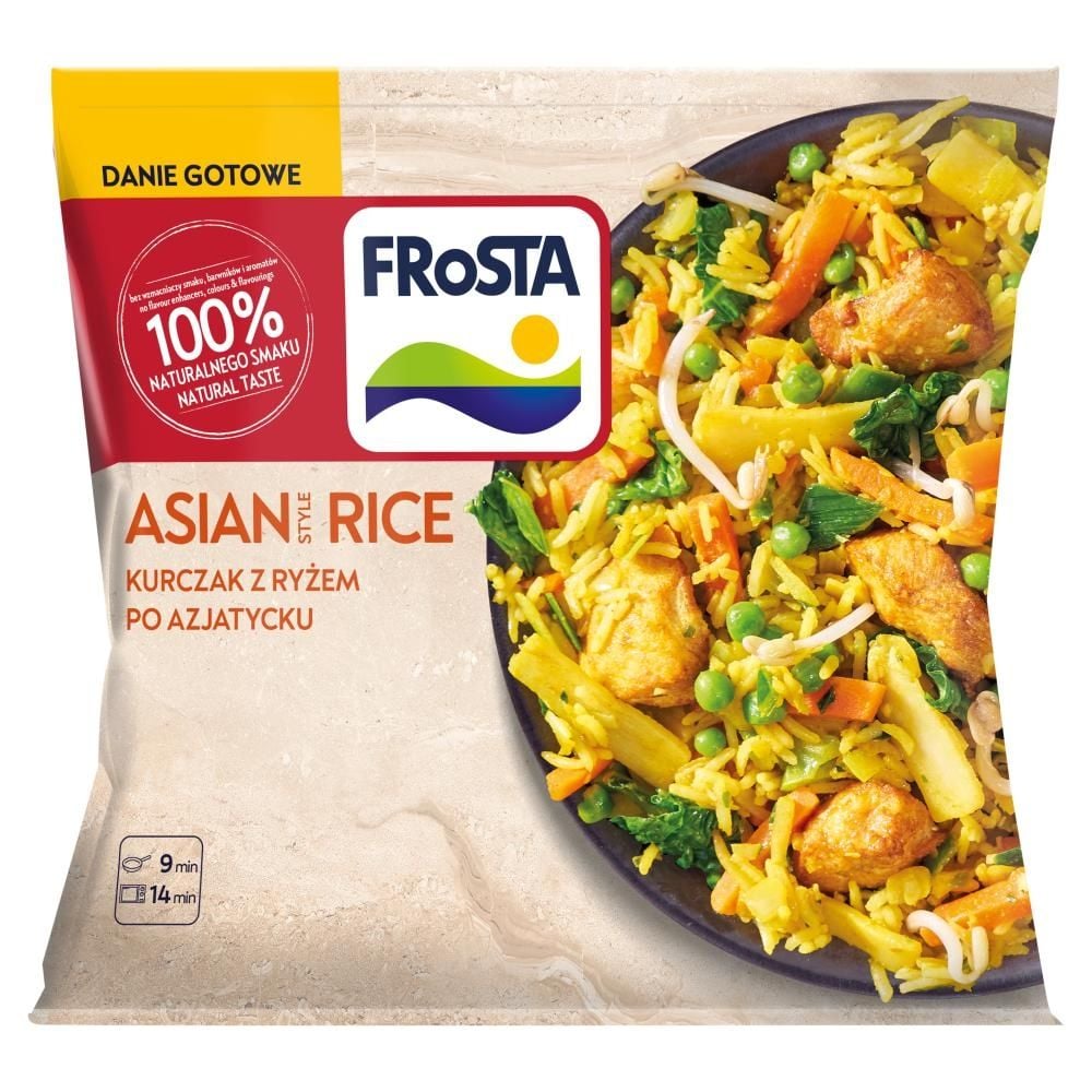 FRoSTA Asian Style Rice Kurczak z ryżem po azjatycku 450 g