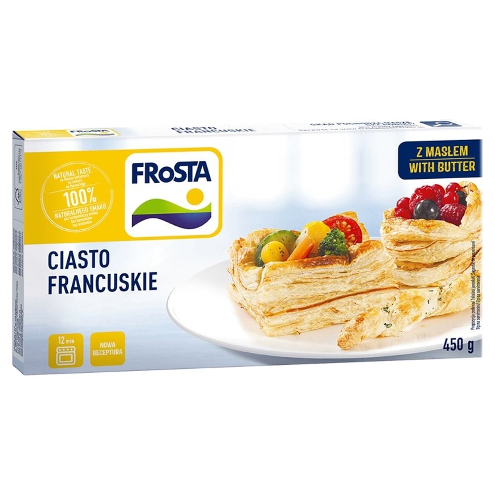 FRoSTA Ciasto francuskie z masłem 450 g Zakupy online z dostawą do