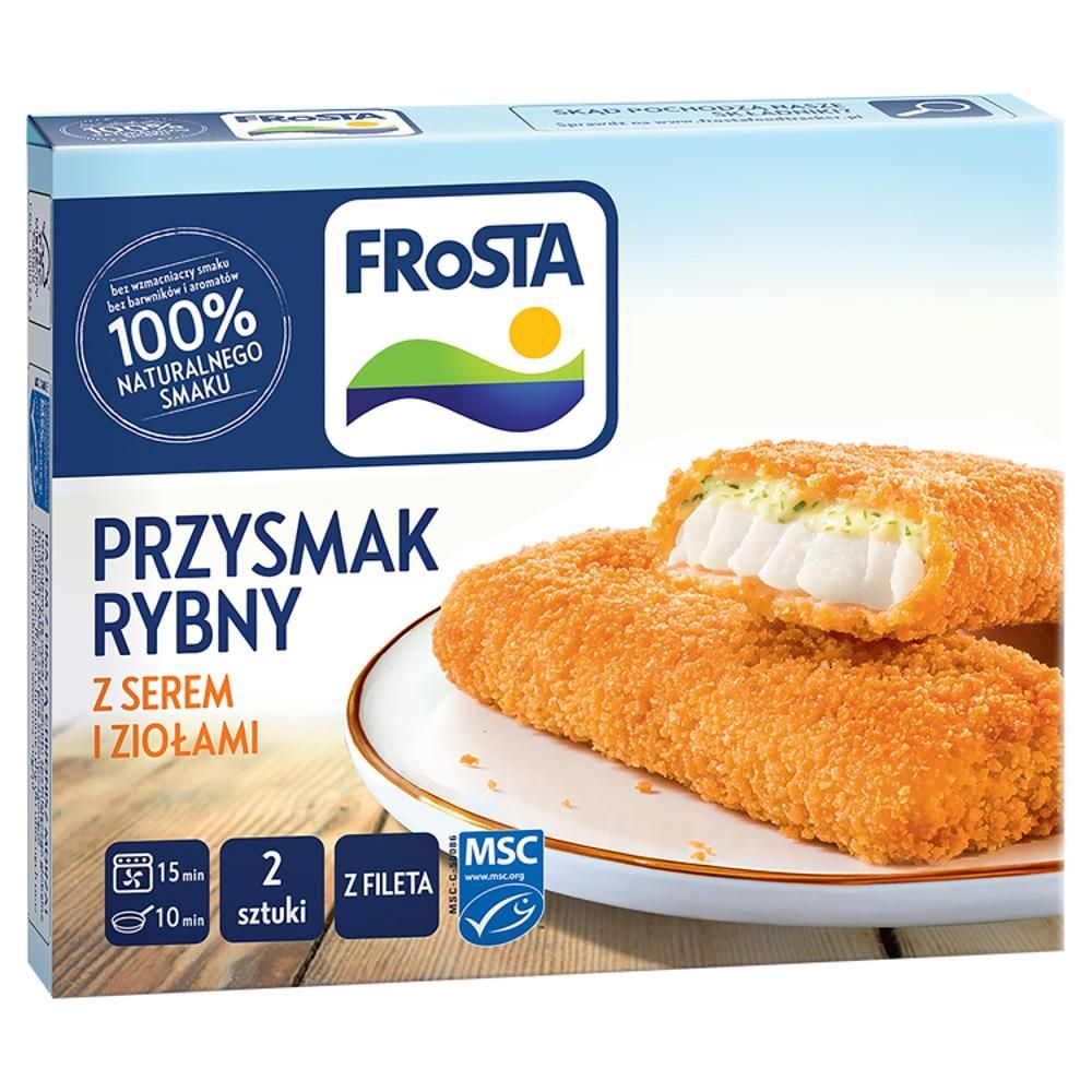 FRoSTA Przysmak rybny z serem i ziołami 220 g