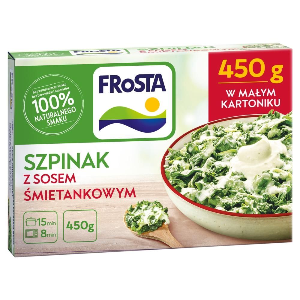 FRoSTA Szpinak z sosem śmietankowymi 450 g