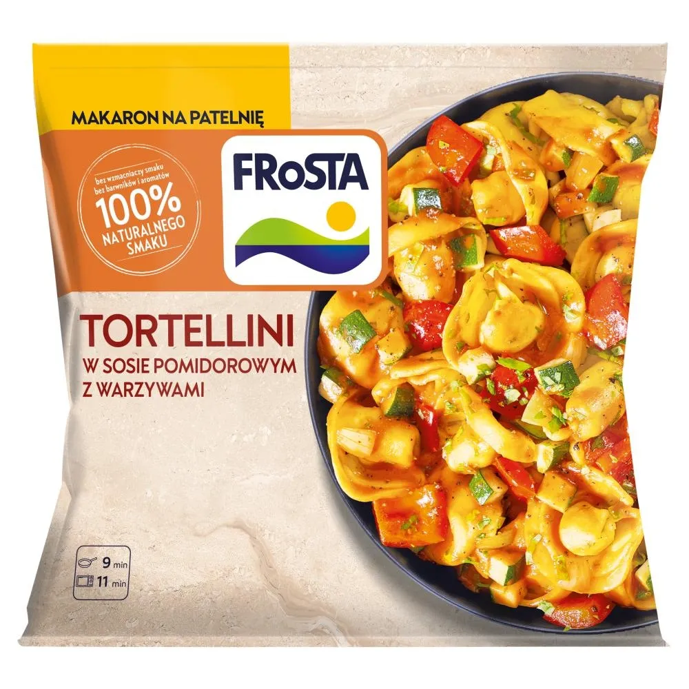 FRoSTA Tortellini w sosie pomidorowym z warzywami 450 g