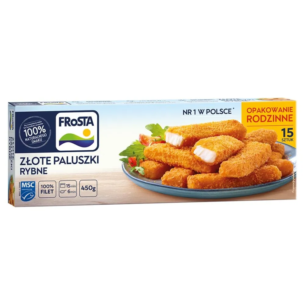 FRoSTA Złote paluszki rybne 450 g (15 sztuk)