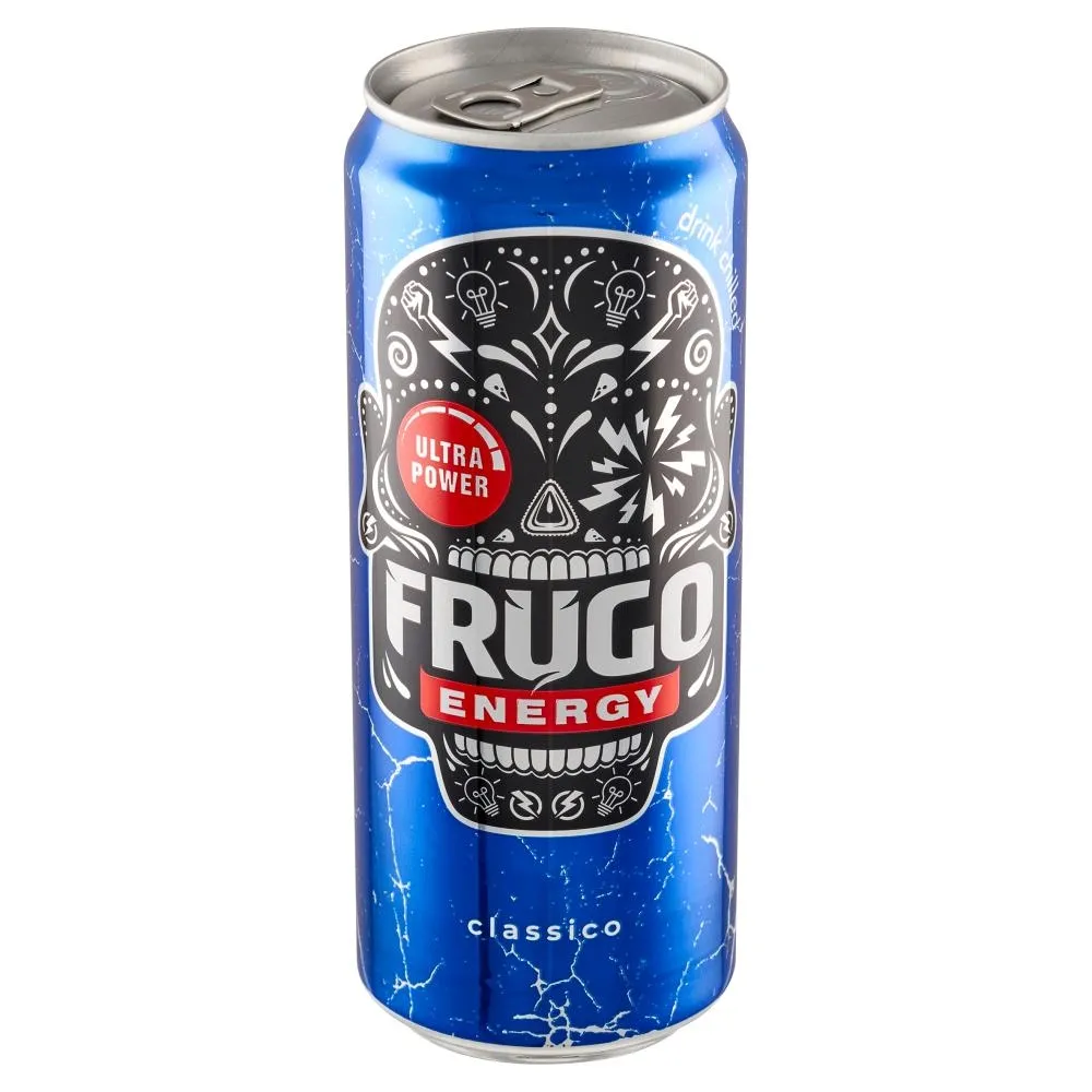 Frugo Energy Classico Gazowany napój energetyzujący 330 ml