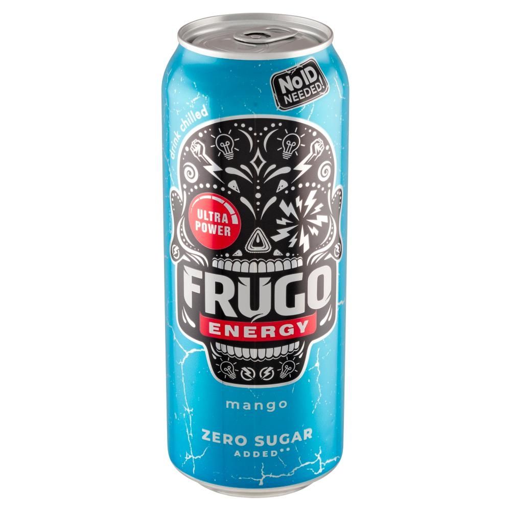 Frugo Energy Mango Gazowany napój energetyzujący 500 ml - Zakupy online ...