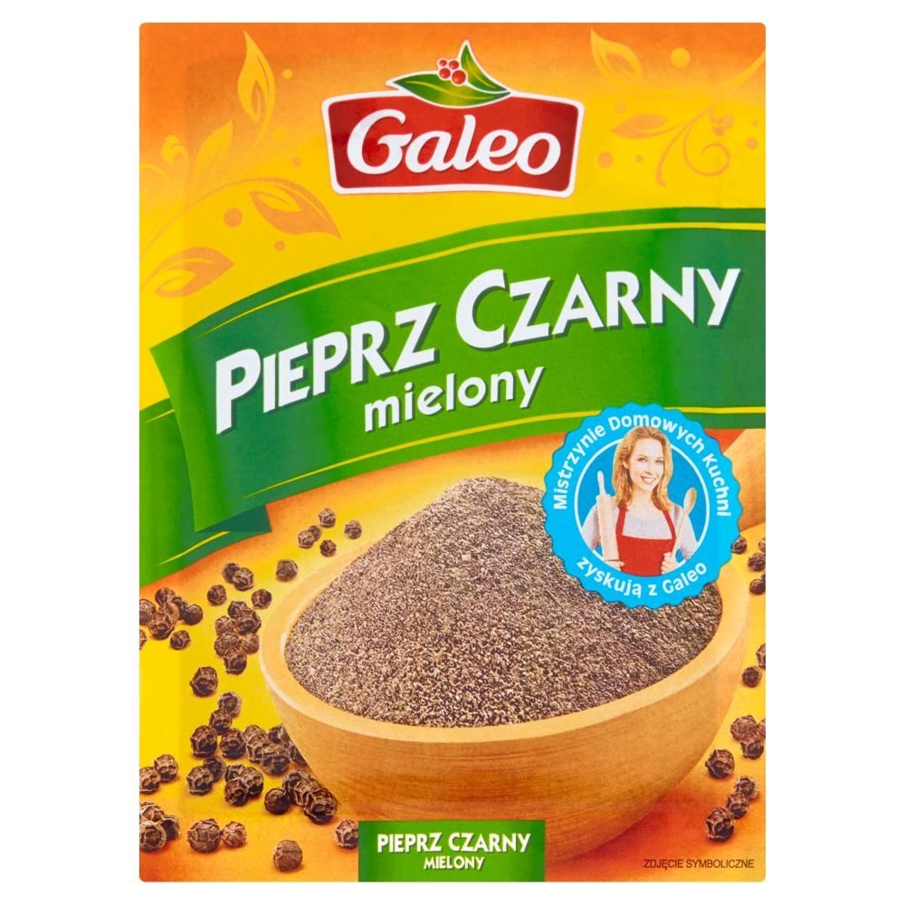 Galeo Pieprz czarny mielony 15 g