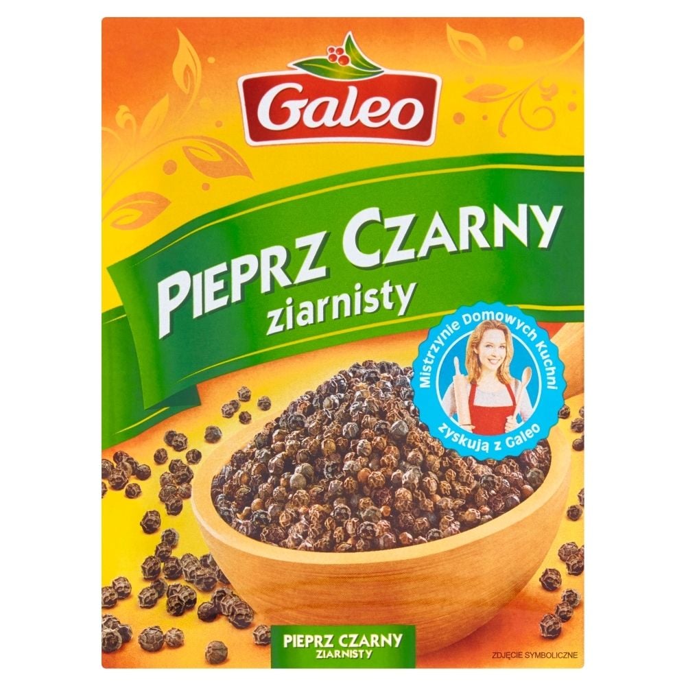 Galeo Pieprz czarny ziarnisty 15 g