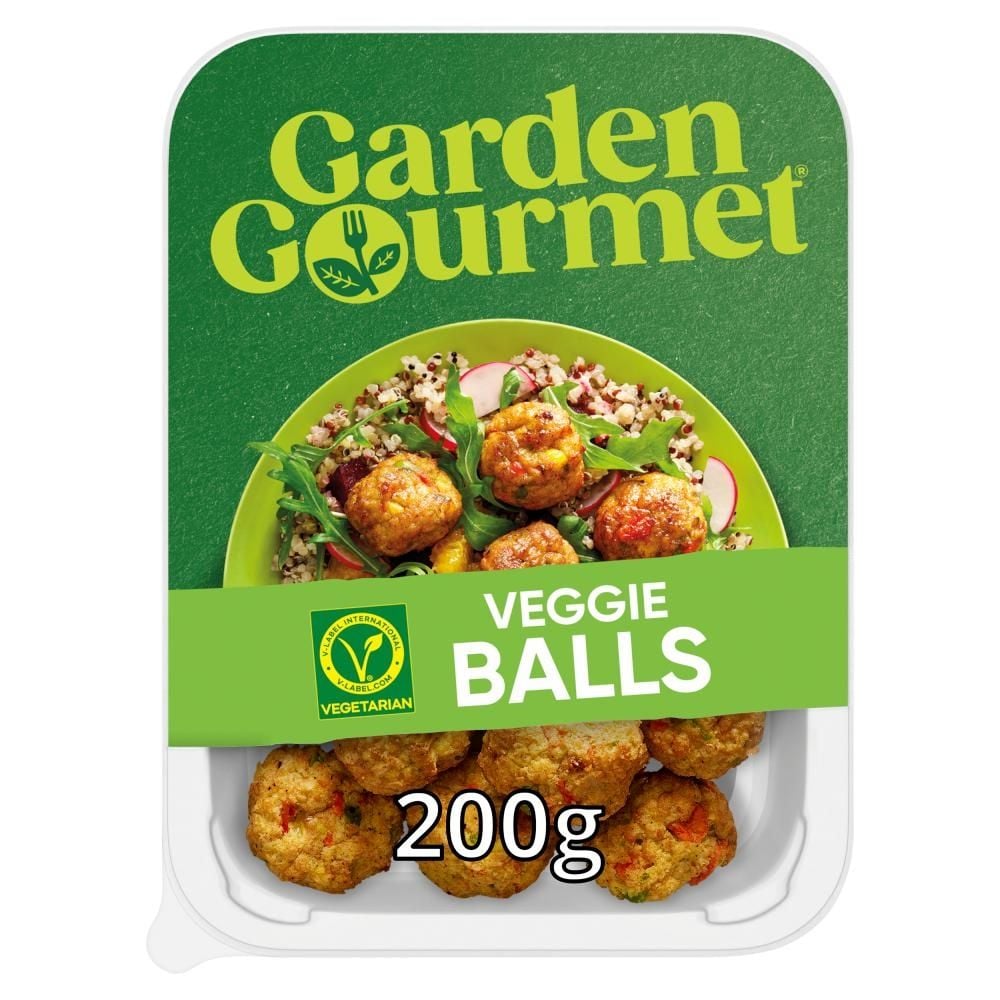 Garden Gourmet Veggie Balls Wegetariański produkt na bazie marchwi i groszku 200 g