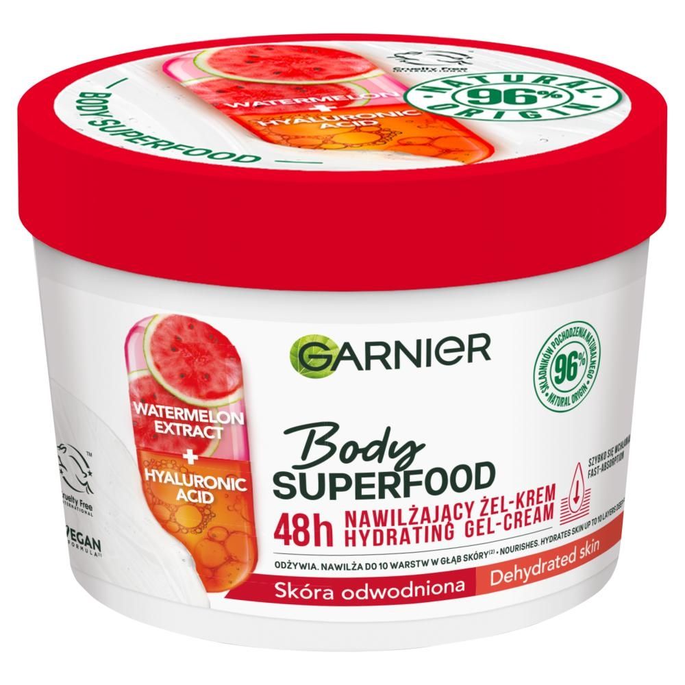 Garnier Body Superfood Nawilżający żel-krem 380 ml