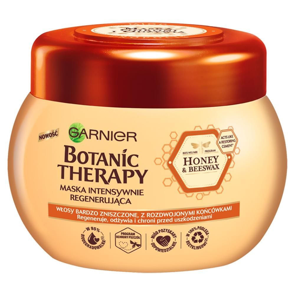 Garnier Botanic Therapy Honey & Beeswax Maska intensywnie regenerująca 300 ml