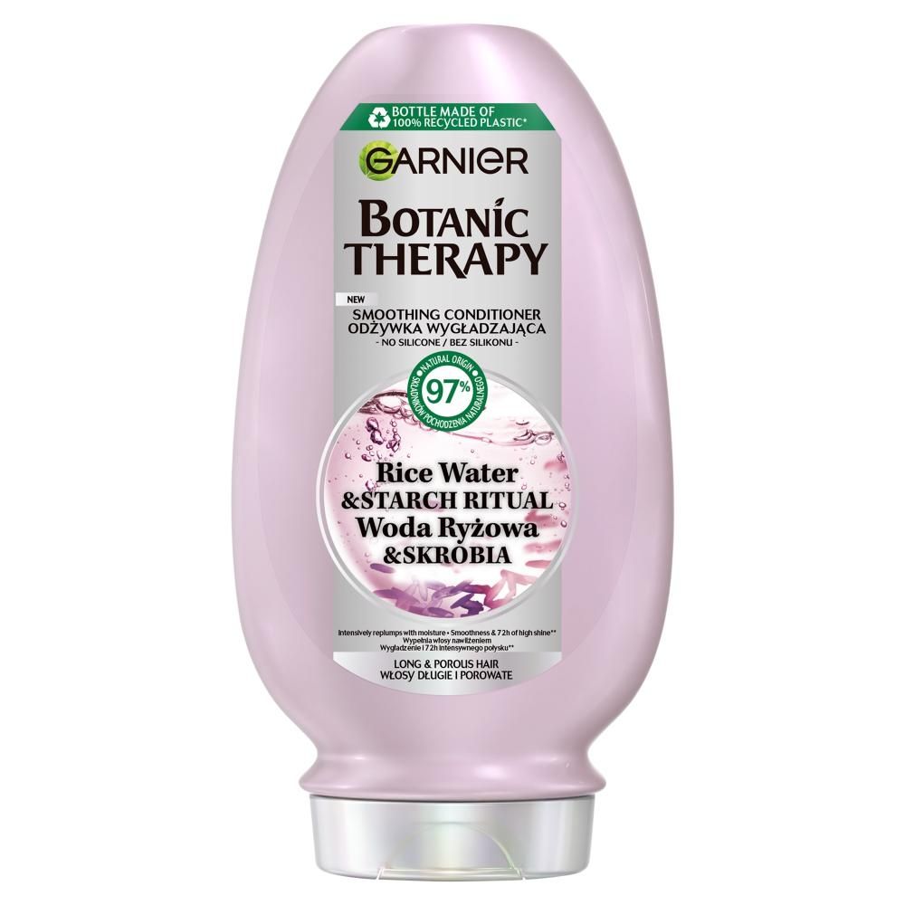 Garnier Botanic Therapy Odżywka wygładzająca woda ryżowa & skrobia 200 ml