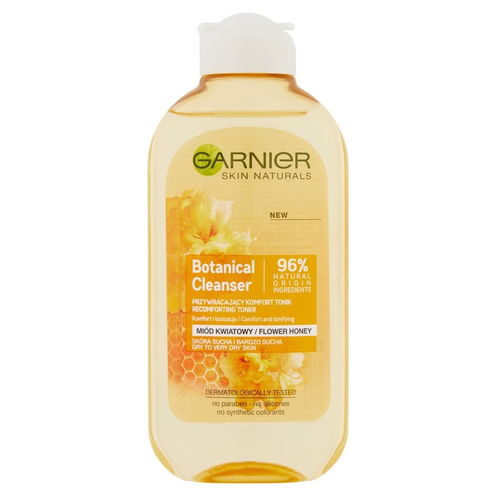 Garnier Botanical Cleanser Przywracający komfort tonik miód kwiatowy 200 ml