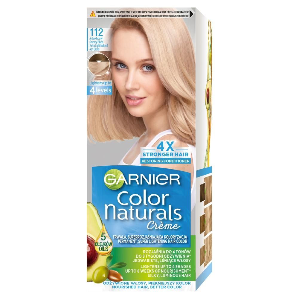 Garnier Color Naturals Crème Farba do włosów antarktyczny srebrny blond 112