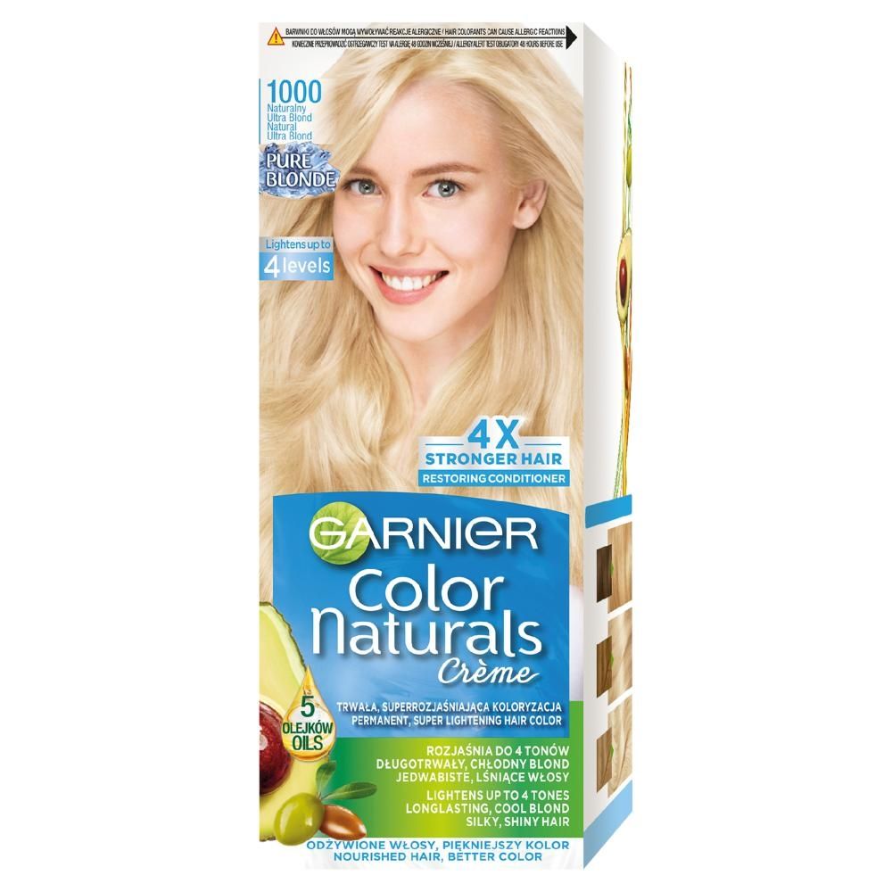 Garnier Color Naturals Crème Farba do włosów naturalny ultra blond 1000