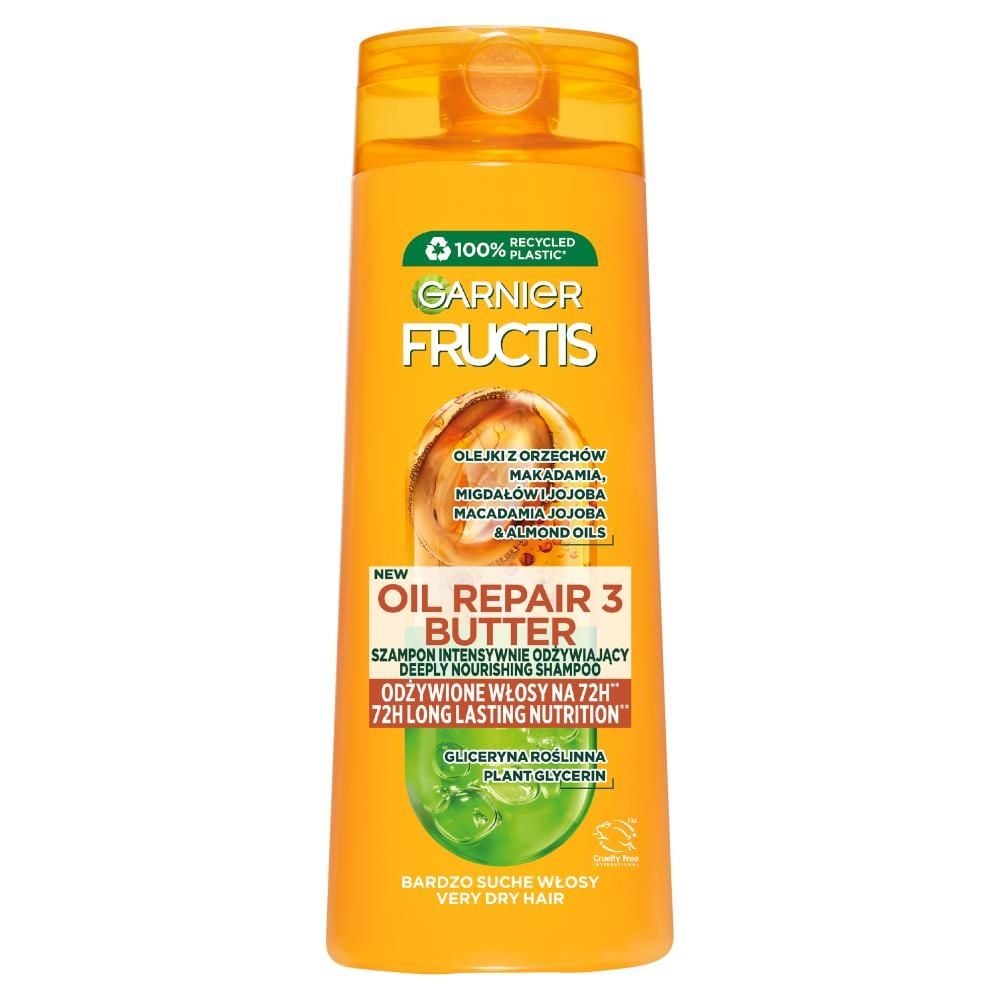 Garnier Fructis Oil Repair 3 Szampon intensywnie odżywiający 400 ml