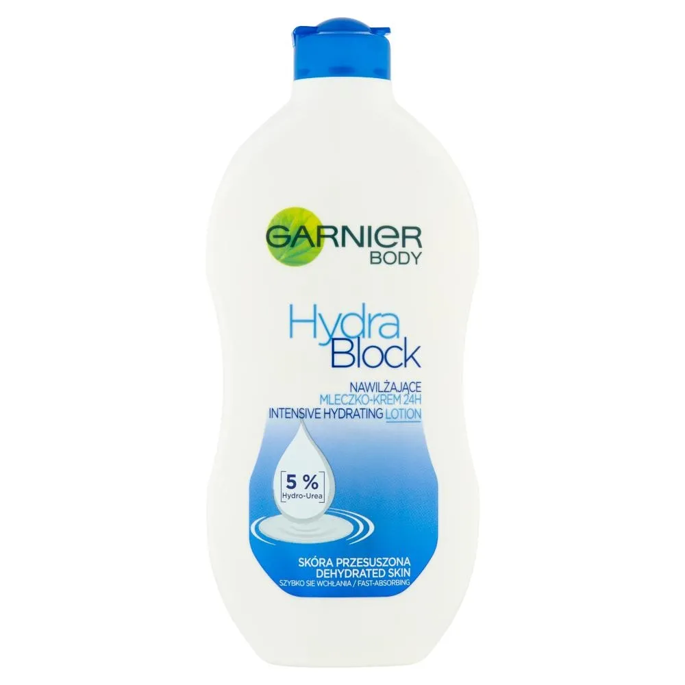 Garnier Hydra Block Nawilżające mleczko-krem 24 h 400 ml