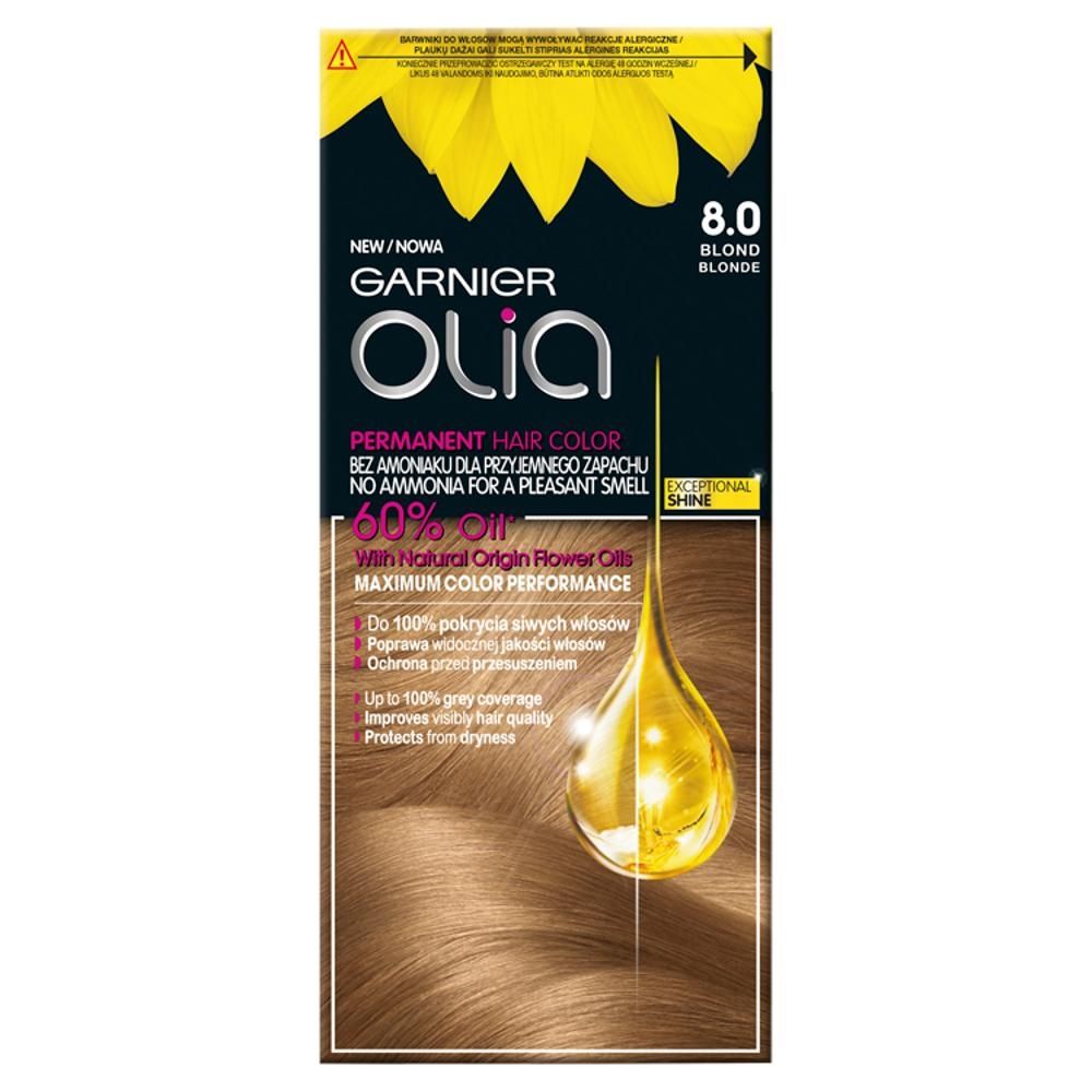 Garnier Olia Farba do włosów blond 8.0