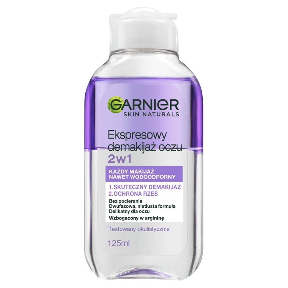 Garnier Skin Naturals Ekspresowy demakijaż oczu 2w1 125 ml