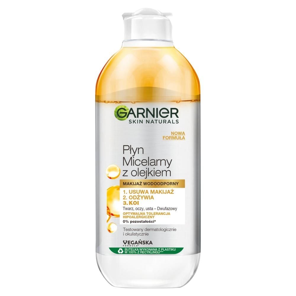 Garnier Skin Naturals Płyn micelarny z olejkiem 400 ml