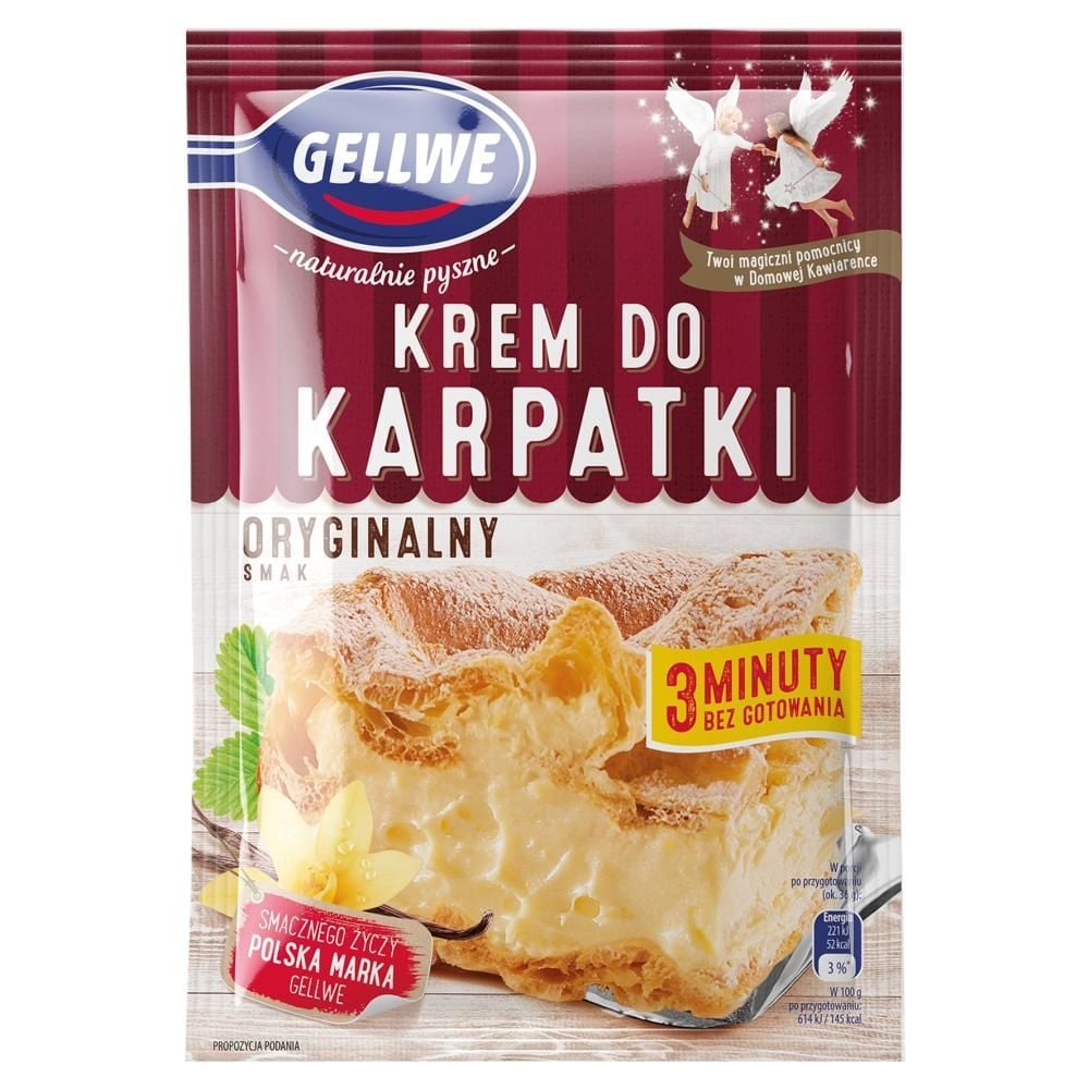 Gellwe Krem do karpatki oryginalny smak 145 g