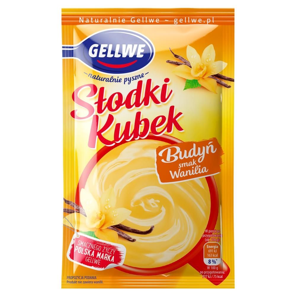 Gellwe Słodki Kubek Budyń smak wanilia 43 g